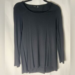 Apt. 9 Women's Black Long Sleeve Tee